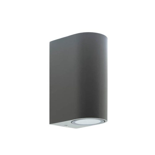VITO Outdoor Wall Light Spider 2D Gu10 98X145X67mm Ip44 Up & Down Aluminium, Color Anthracite 3230050 VITO