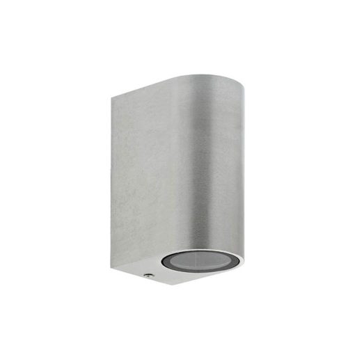 VITO Outdoor Wall Light Spider 2D Gu10 98X145X67mm Ip44 Up & Down Aluminium, Color Nickel 3230060 VITO