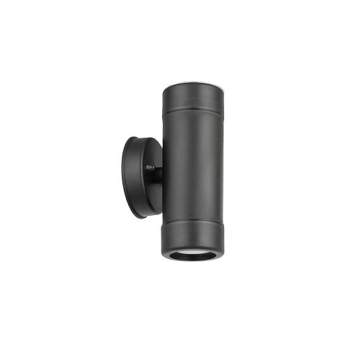 VITO Outdoor Wall Light Vegas P1 Gu10 Up & Down Φ80X160mm Ip44 Plastic Black  3230320 VITO
