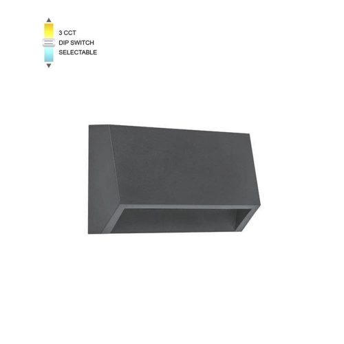 VITO Led Outdoor Step Light Adria-St 2W 124/146/148lm 3Xcct Ip65 60X100 Anthracite 3230451 VITO