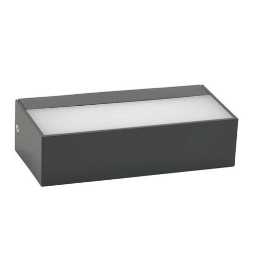VITO Led Outdoor Wall Light Adria Wl2 10W 650lm 4000K (Natural White) Ip65 170X80X46mm Up&Down Anthracite 3230470 VITO