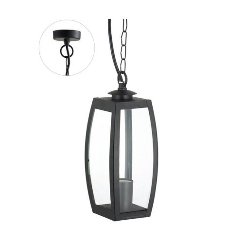 VITO Outdoor Pendant Light Milano-H 1Xe27 Ip44 Black 3240110 VITO