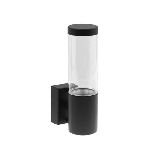 VITO Outdoor Wall Light Riga-W1 1Xgu10 Ip44 Φ60X220X108mm Black  3241400 VITO