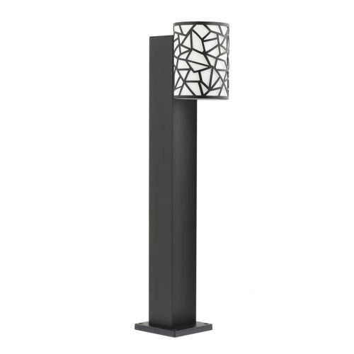 VITO Led Outdoor Garden Light With Pole Bilbao-B50 8W 300lm 4000K (Natural White) Ip44 Φ89X145X500mm Black & White 3241450 VITO