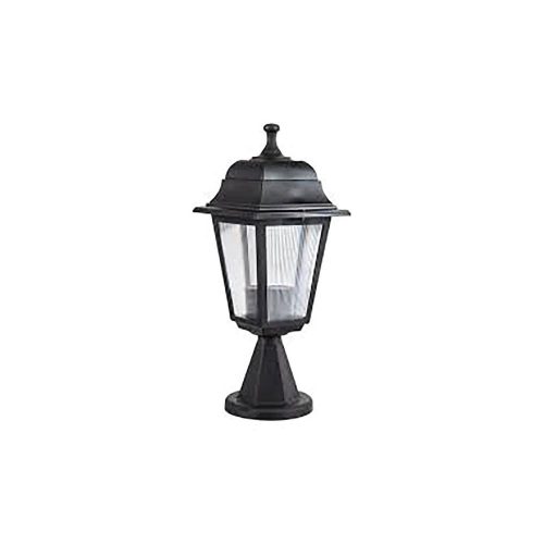 VITO Outdoor Garden Light Bergamo-40 E27 Black Ip44  Plastic Φ170X400mm Black 3241850 VITO