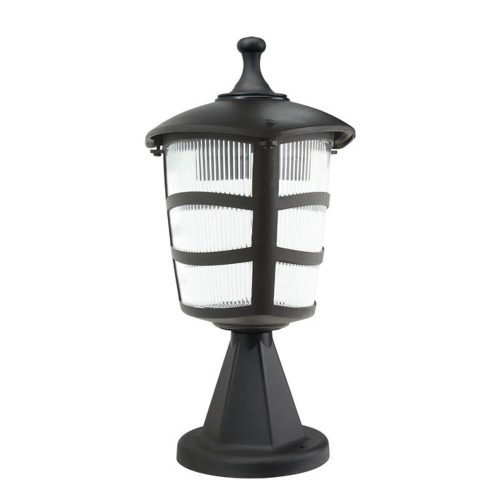 VITO Outdoor Garden Light Bari-34 E27 Black Ip44  Plastic Φ180X340mm Black 3241960 VITO