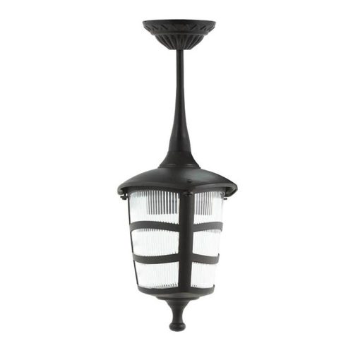 VITO Outdoor Pendant Light Bari-H E27 Black Ip44 Plastic 180X160mm Black 3241980 VITO