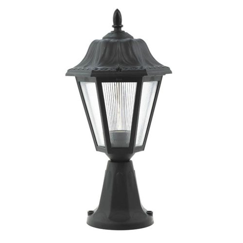 VITO Outdoor Garden Light Verona-45 E27 Black Ip44  Plastic Φ240X450mm Black 3242060 VITO