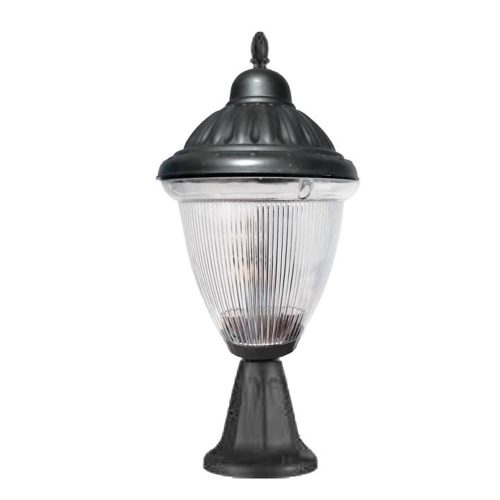 VITO Outdoor Garden Light Livorno-46 E27 Black Ip44  Plastic Φ230X460mm Black 3242220 VITO