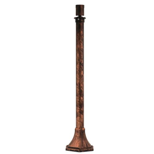 VITO Pole For Outdoor Use Steel With E27 Base And Cable 750mm Antique 3242250 VITO