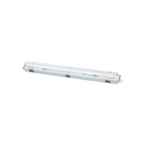 VITO Triproof Fixture Vigo For 1 X Led Tubes T8 G13 Single Ended 663X70X76mm Grey   3310700 VITO