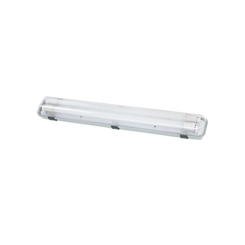 VITO Triproof Fixture Vigo For 2 X Led Tubes T8 G13 Single Ended 663X100X76mm Grey 3310710 VITO