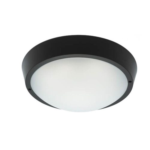 VITO Led Outdoor Bulkhead Luz-Brn 25W 1700lm 4000K (Natural White) Ip65 Φ270X93mm Black 3401010 VITO