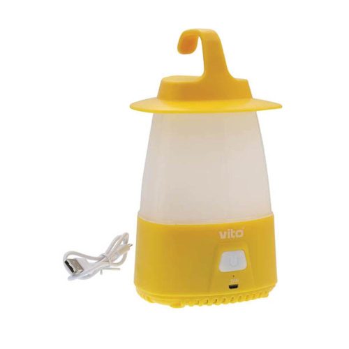 VITO Rechargeable Torch Lampas-1 25W 500lm 6000K (Cool White) White & Yellow  5000360 VITO