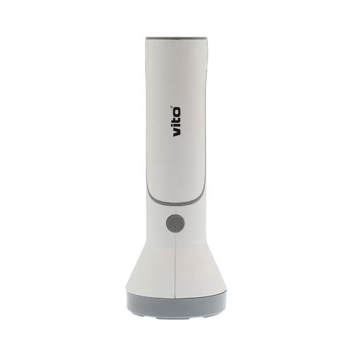 VITO Rechargeable Torch Lampas-8 3W+1,4W 190lm 6000K (Cool White) White & Grey  5000420 VITO