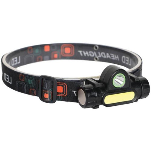VITO Rechargeable Head Light Flash-5 1W+2W 120lm 6000K (Cool White) Black 5000520 VITO