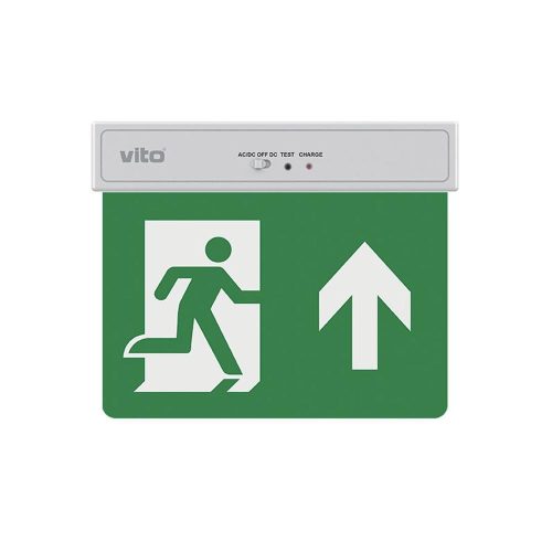 VITO Emergency Led Light Exit-10 2W 6500K (Cool White) 3.7V 500Mah 14500 Li-Ion 5020170 VITO