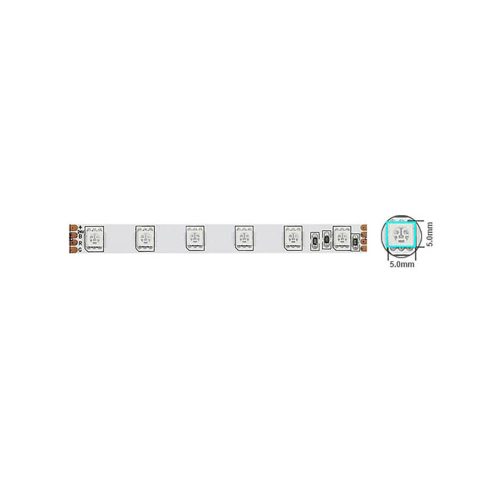VITO Led Strip 5050 60Chips/M 14,4W/M 600lm Rgb 12V Ip20 5M Roll 5501670 VITO