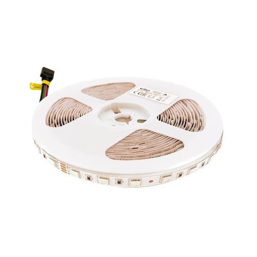 VITO Led Strip Plus 5050 60Chips/M 14,4W/M 1470lm Rgb 12V Dc Ip65 5M Roll 3M(Adhesive Tape) 5540690 VITO
