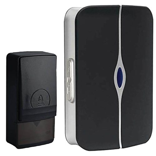 VITO Wireless Doorbell Kinetic Free Of Batteries Black Bella-3 5800070 VITO