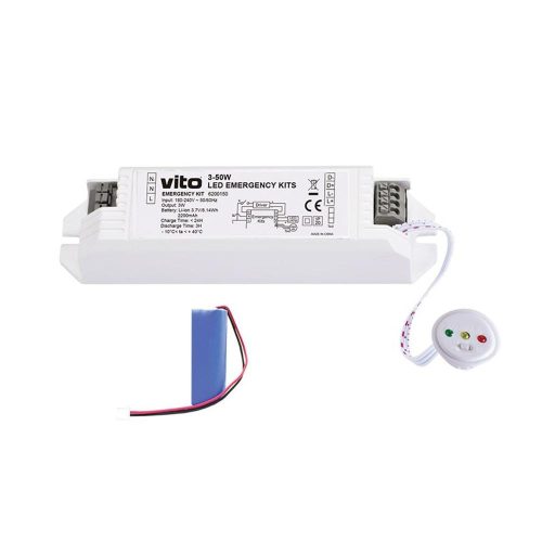 VITO Emergency Led Kit  3-50W  3.7V 2200Mah 18650 Li-Ion 6200150 VITO