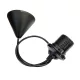 VITO E27 Lampholder With Cable, Rosete & Terminal Blabk 7300210 VITO