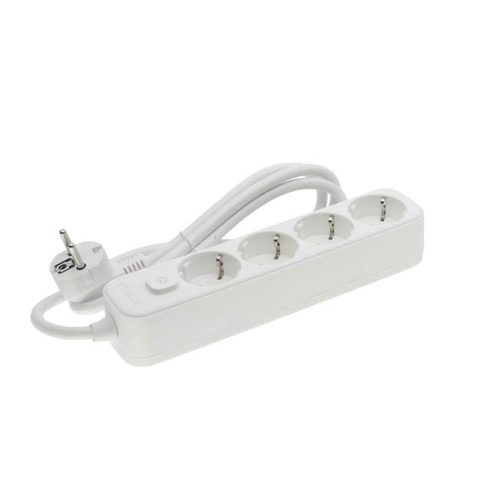VITO Unico-4 1.5M 3G1.5 Cable With Switch White Multisocket 8002400 VITO