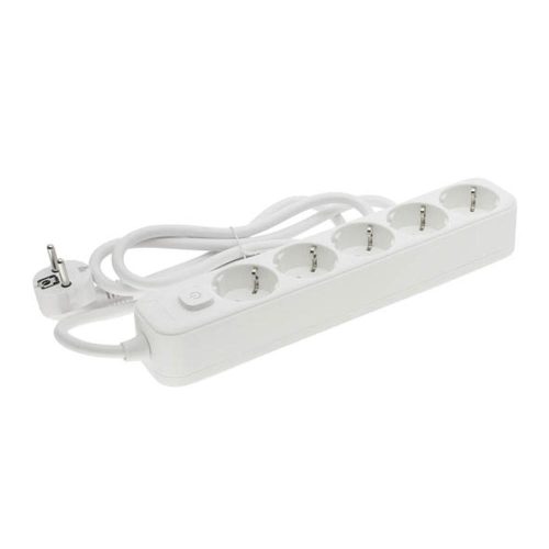 VITO Unico-5 1.5M 3G1.5 Cable With Switch White Multisocket 8002430 VITO