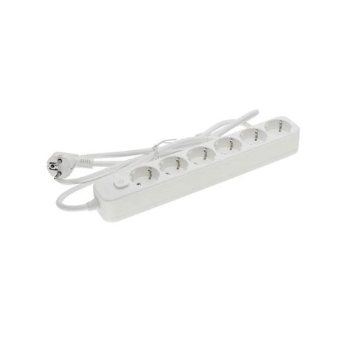 VITO Unico-6 3M 3G1.5 Cable With Switch White Multisocket 8002470 VITO