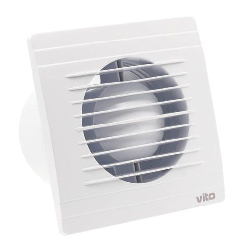VITO Exhaust Fan Φ100X94mm 12W 100M3/H 35Db White Venti Gril  8005100 VITO