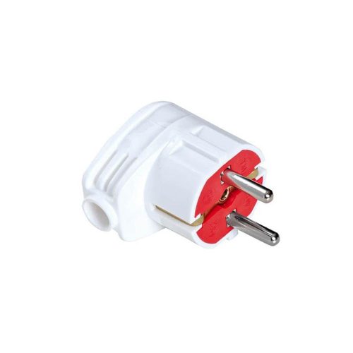 VITO Male Schucko Plug Down Side Connection Ip20 White 8006480 VITO