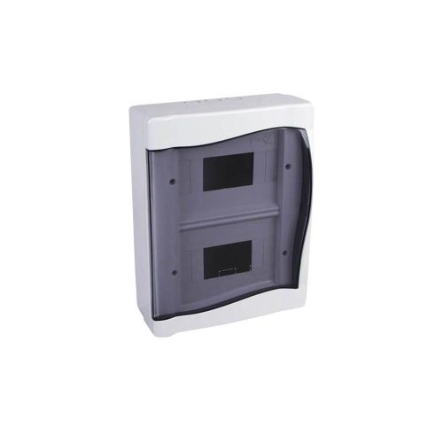 VITO Fuse Box Surface Mounted 2 Lines 24 Gang With Semi Transparent Door Halogen Free Ip40 Isi-240000024102022 VITO