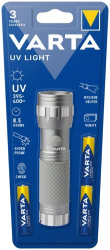 Varta UV Elemlámpa 15638 + 3xAAA