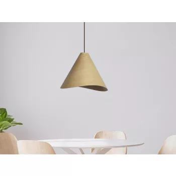 NEDES Tömör fa lámpa E27 / 330 - WRE011