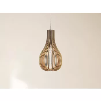 NEDES tömör fa lámpa E27 / 310 - WRE091