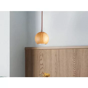 NEDES Tömör fa lámpa GU10 / 110 - WRG011