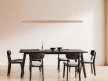 NEDES LED tömör fa lámpa 22W / 1300 - WRL0321