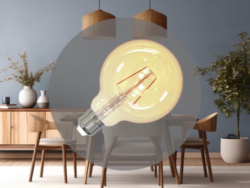 NEDES LED Filament 4W VINTAGE- G95 / E27 / 2000K - ZAF101