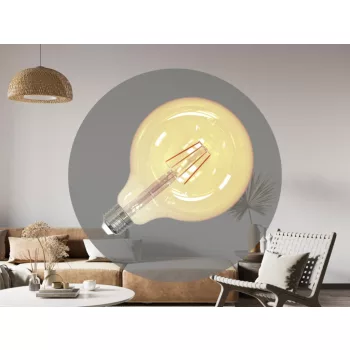 NEDES LED Filament 4W VINTAGE- G125 / E27 / 2000K - ZAF102