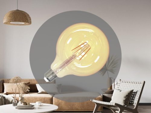 NEDES LED Filament 4W VINTAGE- G125 / E27 / 2000K - ZAF102