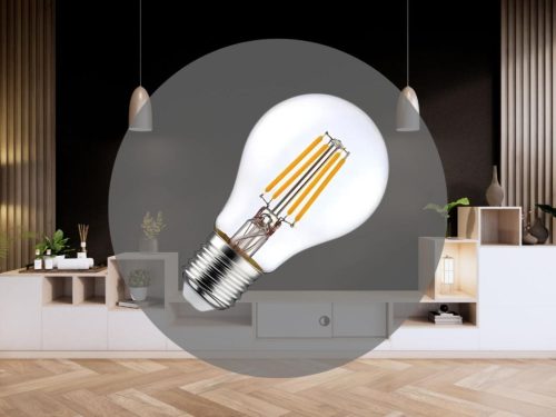 NEDES LED Filament 5W CLEAR - A60 / E27 / 3000K - ZLF511A