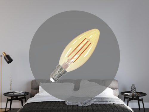 NEDES LED Filament 6W - C35 / E14 / 2000K - ZLF713DV