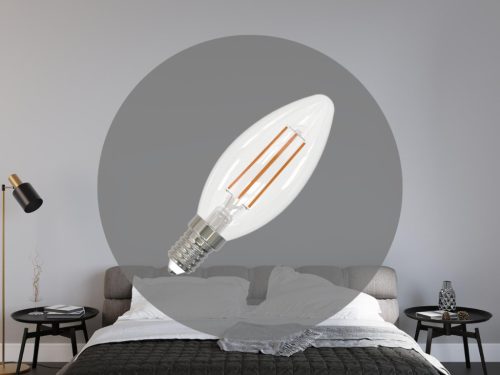 NEDES LED Filament 6W - C35 / E14 / 4000K - ZLF723D