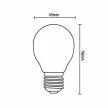 NEDES LED Filament 4W - G45 / E14 / 3000K - ZLF812