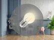 NEDES LED Filament 2W - G45 / E27 / 3000K - ZLF815
