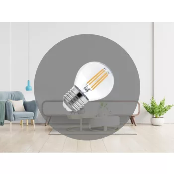 NEDES LED Filament 4W - G45 / E27 / 3000K - ZLF817