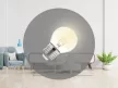 NEDES LED Filament 4W - G45 / E27 / 3000K - ZLF817