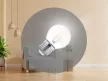 NEDES LED Filament 6W - G45 / E27 / 4000K - ZLF828