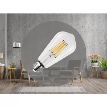 NEDES LED Filament 12W - ST64 / E27 / 3000K - ZLF915