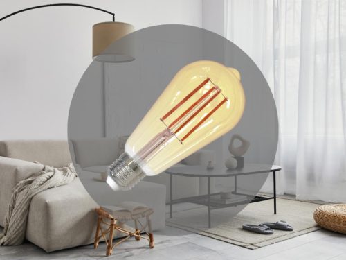 NEDES LED Filament 12W - ST64 / E27 / 2000K - ZLF915DV